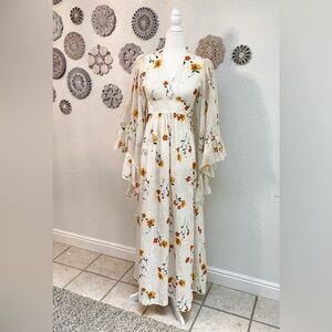 Vintage Boutique Floral Dress from 1975 Size 3 (approximate)